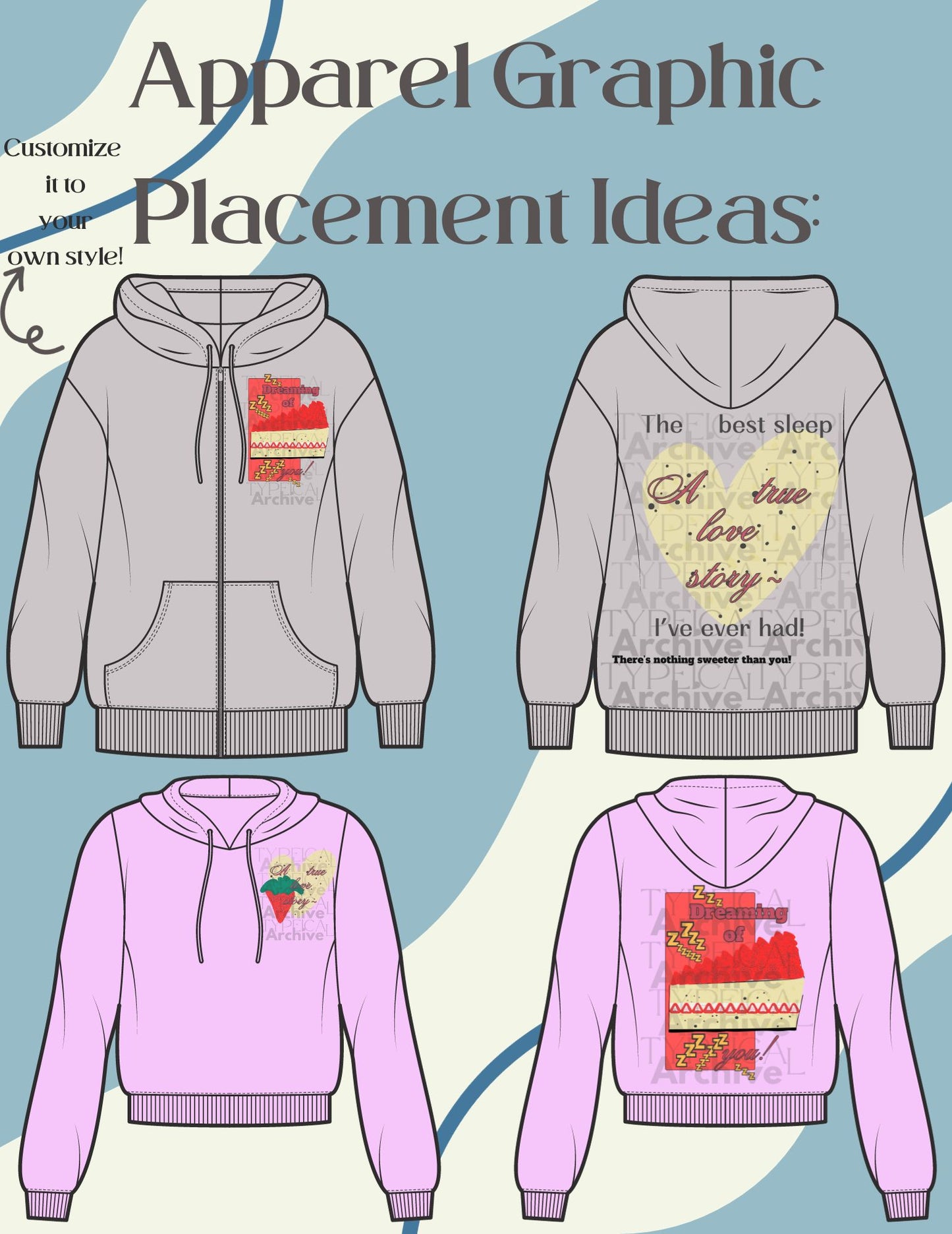 "Dreaming of You" Strawberry Cake Apparel Graphic (PNG, TIFF, SVG, EPS, & DXF)